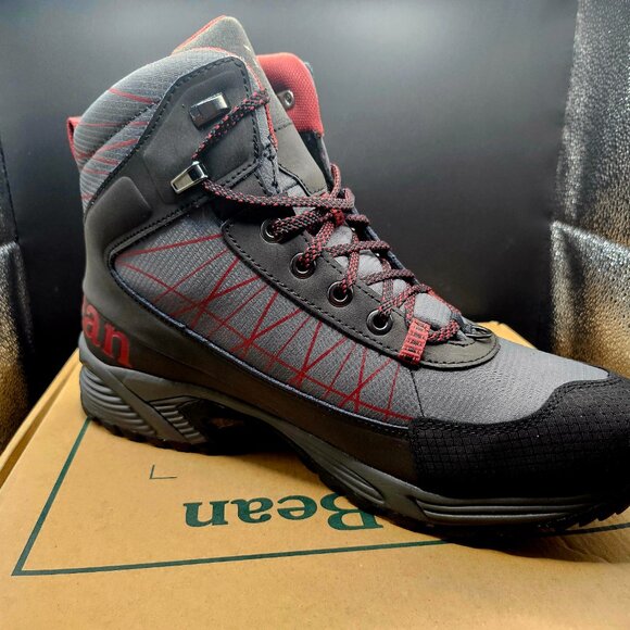 LL BEAN Snow Challenger Hiking Boots, Men\'s Size 9.5, Dark Gray, Brand New In Bx main image 10